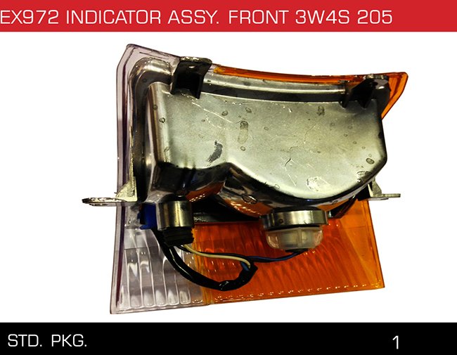 EX972 IND ICATOR ASSY FRONT 3W4S 205